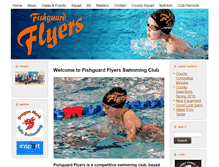 Tablet Screenshot of fishguardflyers.org.uk